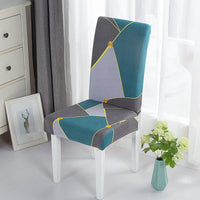 HKM-606483 Elastic Anti-Fouling Chair Cushion for Hotel and Home Use - Modern Polyester Cover