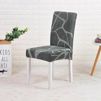HKM-606483 Elastic Anti-Fouling Chair Cushion for Hotel and Home Use - Modern Polyester Cover