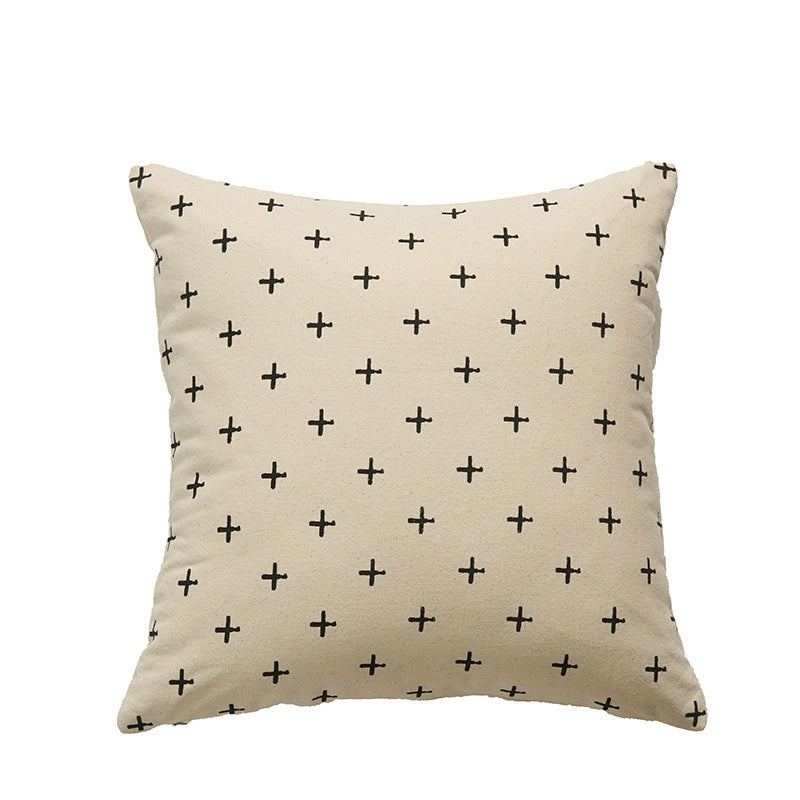 HKM-606547 Geometric Minimalist Square Cushion Covers in Various Designs and Sizes