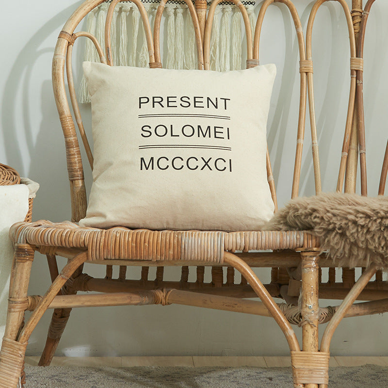 HKM-606547 Geometric Minimalist Square Cushion Covers in Various Designs and Sizes
