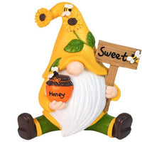 HKM-606675 Resin Sunflower Garden Decoration - Yellow Dwarf Outdoor Accent