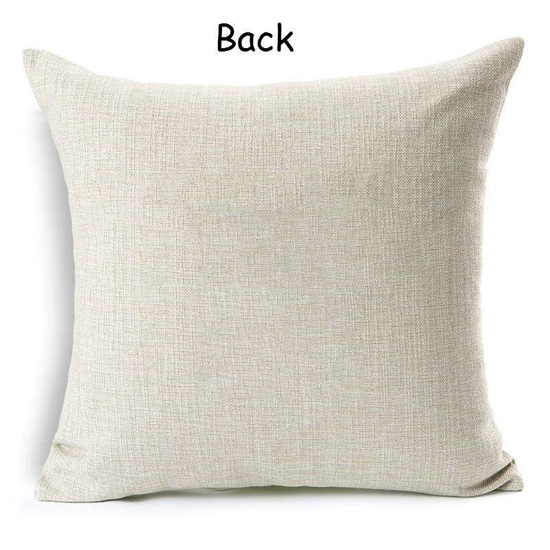 HKM-606803 Plaid Linen Rectangular Pillow Cover, 30x50cm, PPCotton Filler, Multiple Colors Available