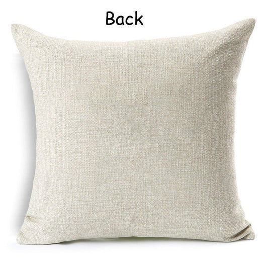 HKM-606803 Plaid Linen Rectangular Pillow Cover, 30x50cm, PPCotton Filler, Multiple Colors Available