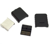 HKM-606931 PS2 AV Cable Interface - Black Full Needle Connection
