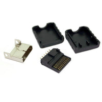 HKM-606931 PS2 AV Cable Interface - Black Full Needle Connection
