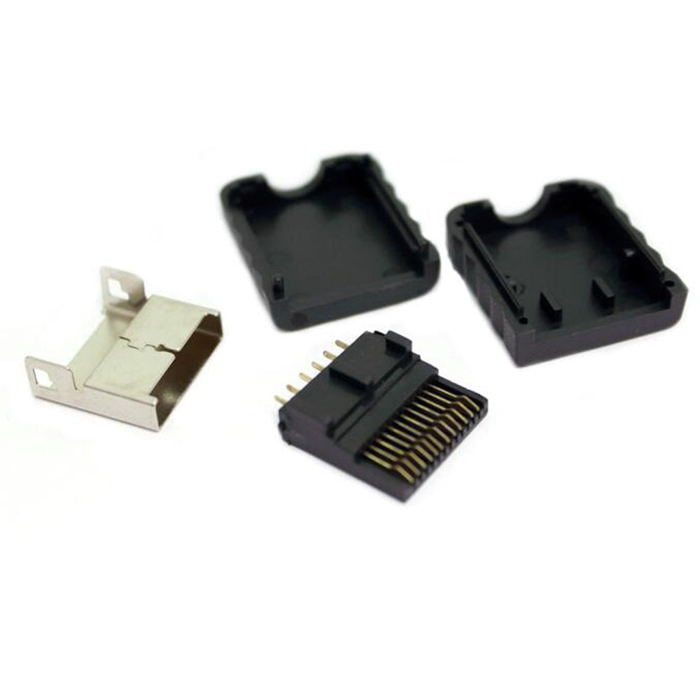 HKM-606931 PS2 AV Cable Interface - Black Full Needle Connection