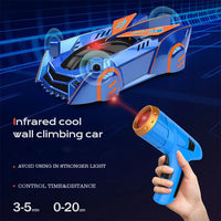 HKM-606995 Laser Infrared Follow Control Wall Climbing Remote Control Car for Indoor and Outdoor Play, 6-Channel Stunt Vehicle, Ages 5+