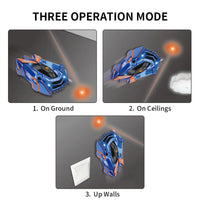 HKM-606995 Laser Infrared Follow Control Wall Climbing Remote Control Car for Indoor and Outdoor Play, 6-Channel Stunt Vehicle, Ages 5+