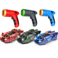 HKM-606995 Laser Infrared Follow Control Wall Climbing Remote Control Car for Indoor and Outdoor Play, 6-Channel Stunt Vehicle, Ages 5+
