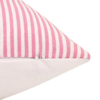 HKM-607123 Modern Minimalist PU Leather Canvas Stripe Pillow Cover - 45x45cm Cushion for Living Room, Bedroom and Office