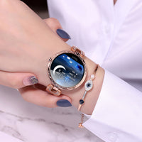 HKM-607251 Women's Smart Bracelet with 1.08 inch HD LCD Touch Screen, IP67 Waterproof, Heart Rate Monitor, Bluetooth Compatible
