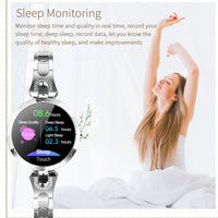 HKM-607251 Women's Smart Bracelet with 1.08 inch HD LCD Touch Screen, IP67 Waterproof, Heart Rate Monitor, Bluetooth Compatible
