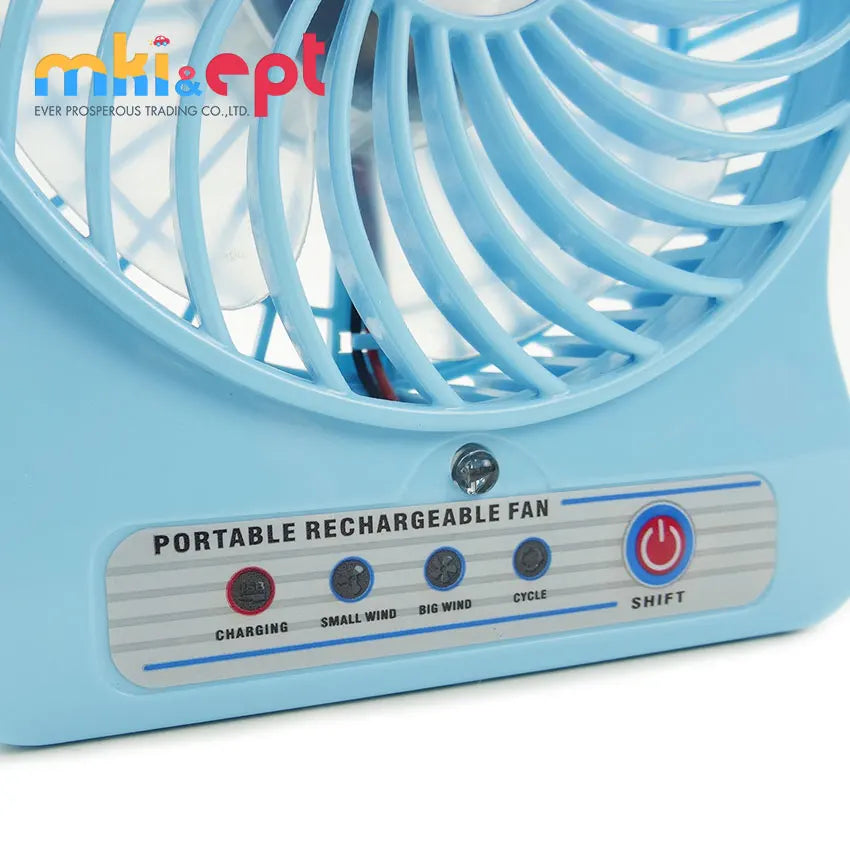 HKM-607379 Mini USB Fan for Kids - Battery Operated Animal Design, Ideal for Ages 5-13