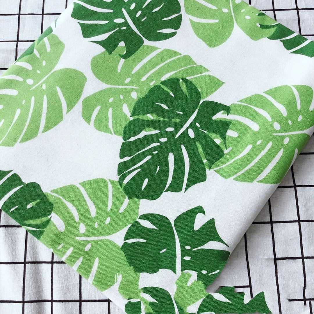 HKM-607571 Animal Print Terylene Canvas Linen Fabric - 10m Roll, 55% Linen, 45% Cotton, 150cm Wide