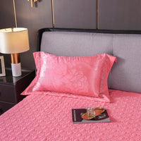 HKM-607571 Cotton Satin Jacquard Pillowcase Set - 2 Pieces, 48cm x 74cm