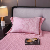 HKM-607571 Cotton Satin Jacquard Pillowcase Set - 2 Pieces, 48cm x 74cm