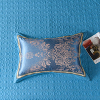 HKM-607571 Cotton Satin Jacquard Pillowcase Set - 2 Pieces, 48cm x 74cm