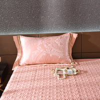 HKM-607571 Cotton Satin Jacquard Pillowcase Set - 2 Pieces, 48cm x 74cm