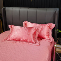 HKM-607571 Cotton Satin Jacquard Pillowcase Set - 2 Pieces, 48cm x 74cm