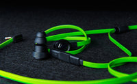 HKM-607635 Rugged In-Ear Headphones with Oversized Dynamic Drivers and Inline Microphone Control