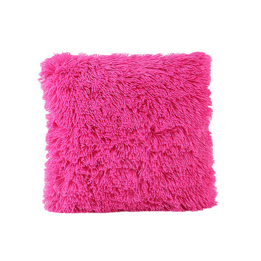 HKM-607699 Solid Color Sea Velvet Cushion Cover for Living Room and Bedroom, 43x43cm