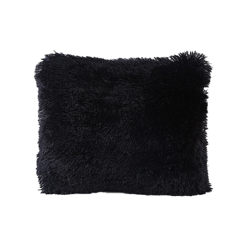 HKM-607699 Solid Color Sea Velvet Cushion Cover for Living Room and Bedroom, 43x43cm