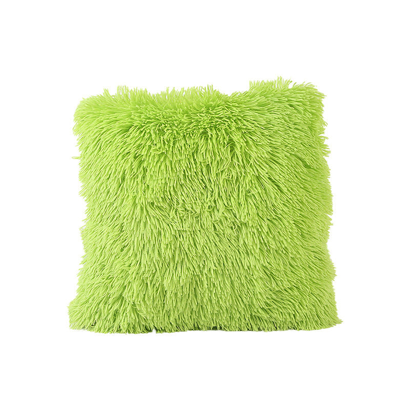 HKM-607699 Solid Color Sea Velvet Cushion Cover for Living Room and Bedroom, 43x43cm