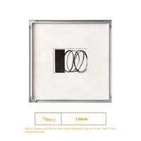 HKM-607827 Modern Abstract Black and White Decorative Canvas Painting - Multiple Sizes Available