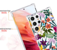HKM-607827 TPU Floral Anti-Fall Case for iPhone XR with All-Inclusive Design