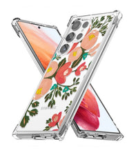HKM-607827 TPU Floral Anti-Fall Case for iPhone XR with All-Inclusive Design