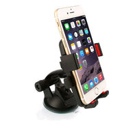 HKM-607955 Universal Automatic Lock Phone Holder for Windshield and Dashboard Mounting
