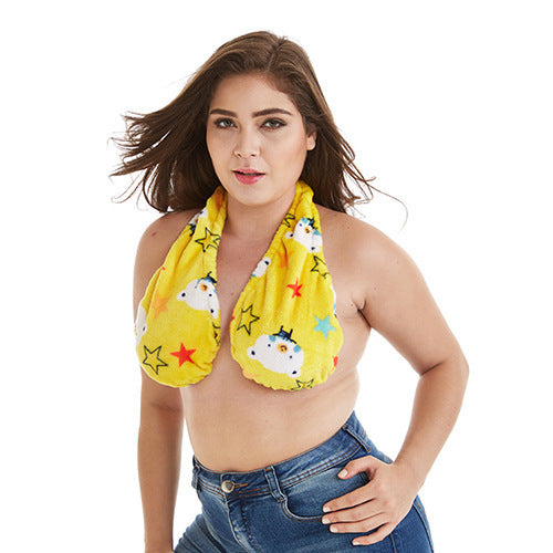 KTX-608147 Personalized One-Piece Tube Top Towel for Women in Multiple Colors and Sizes