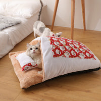 HKM-608275 Cat Litter Winter Warm Cat Closed Removable And Washable Quilt