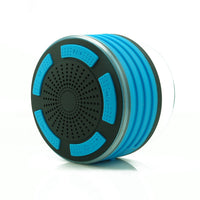 HKM-608595 Waterproof Bluetooth Speaker with 5W Output, Built-in Lithium Battery, and 4-5 Hours Playing Time