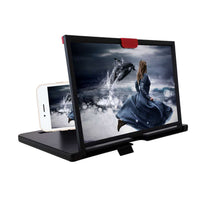 HKM-609107 10-Inch and 12-Inch Mobile Phone Screen Magnifier with Anti-Blue Light Function for Desktop Use