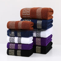 HKM-609299 Wide Satin Jacquard Cotton Bath and Beach Towel - Available in Multiple Colors