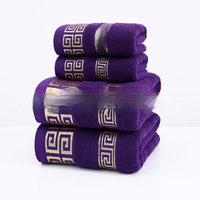 HKM-609299 Wide Satin Jacquard Cotton Bath and Beach Towel - Available in Multiple Colors
