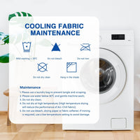 HKM-609363 Lightweight Breathable Cooling Blanket - Double-Sided Soft Polyester for Summer Comfort