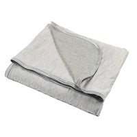 HKM-609363 Lightweight Breathable Cooling Blanket - Double-Sided Soft Polyester for Summer Comfort