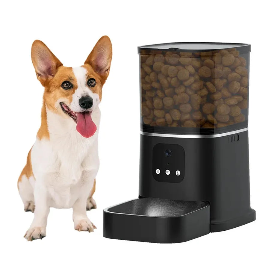 KTX-609491 Smart Pet Feeder and Water Dispenser with Automatic Sensor and WiFi Connectivity