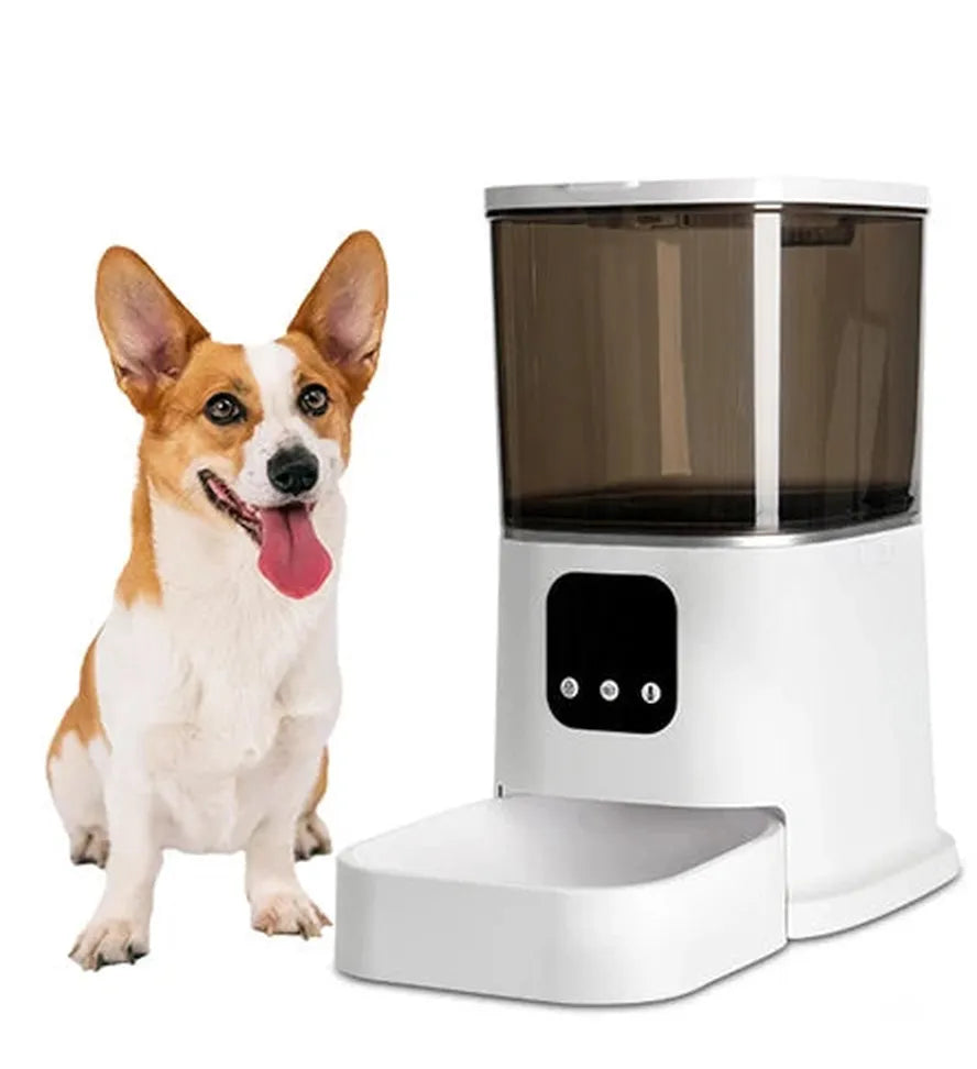 KTX-609491 Smart Pet Feeder and Water Dispenser with Automatic Sensor and WiFi Connectivity