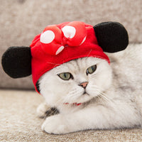HKM-609555 Cartoon Shaker Velvet Cat Dress Up Accessories for Pets