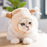 HKM-609555 Cartoon Shaker Velvet Cat Dress Up Accessories for Pets