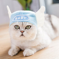 HKM-609555 Cartoon Shaker Velvet Cat Dress Up Accessories for Pets