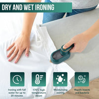 HKM-609875 Portable Mini Rotating Garment Steamer with High-Temperature Steam Technology for Effective Ironing