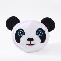 HKM-610067 Bite-Resistant Plush Teething Toys for Pets - Animal Models: Chicken, Mouse, Fox, Tiger, Cow, Panda