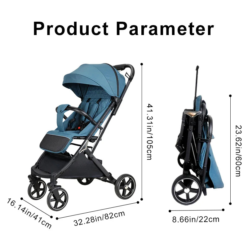 KTX-610067 Foldable Baby Stroller Wagon for City Use - Compact and Versatile Baby Jogger