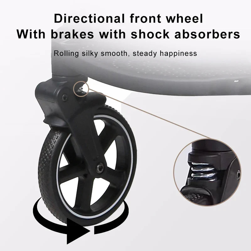 KTX-610067 Foldable Baby Stroller Wagon for City Use - Compact and Versatile Baby Jogger