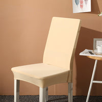 HKM-610259 Modern Minimalist Stretch Fabric Dining Chair Cover in Rectangle Shape for Household Use
