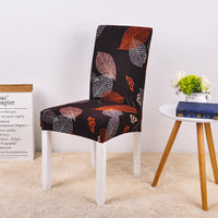 HKM-610259 Modern Minimalist Stretch Fabric Dining Chair Cover in Rectangle Shape for Household Use